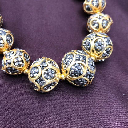 Kundan Style Designer Long Necklace Set